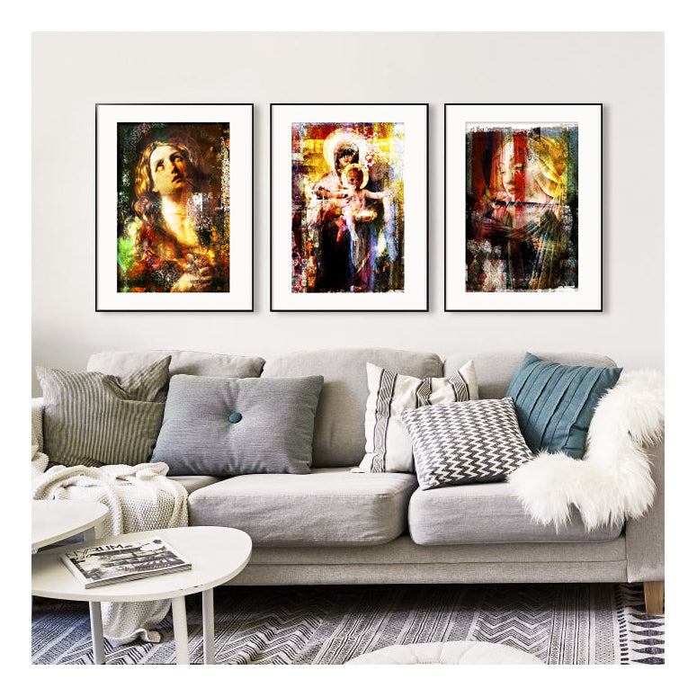 Divine IV - 13 x 19" Art Print by Liam Wolfe - Studio Skellett