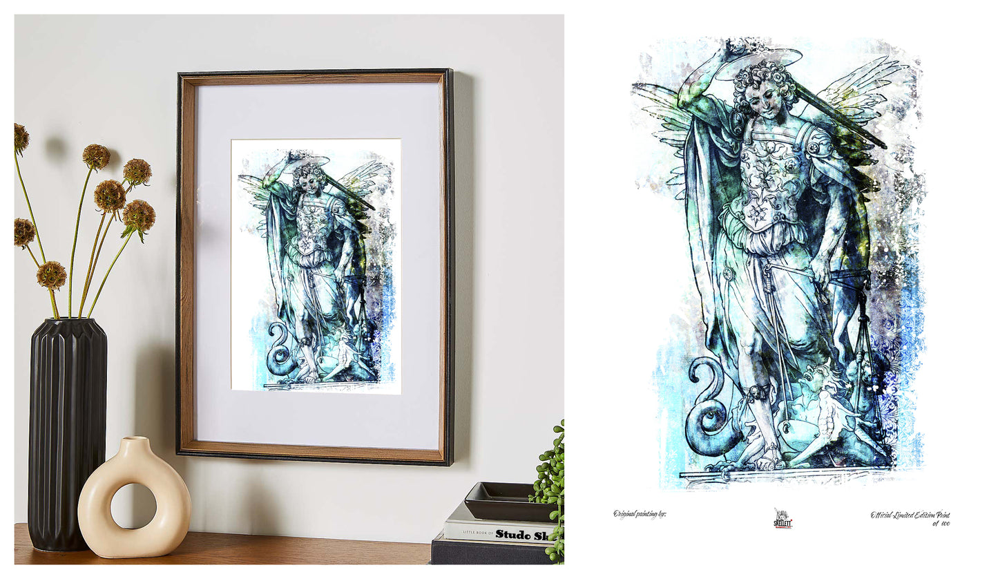 Divine V - 13 x 19" Art Print by Liam Wolfe - Studio Skellett