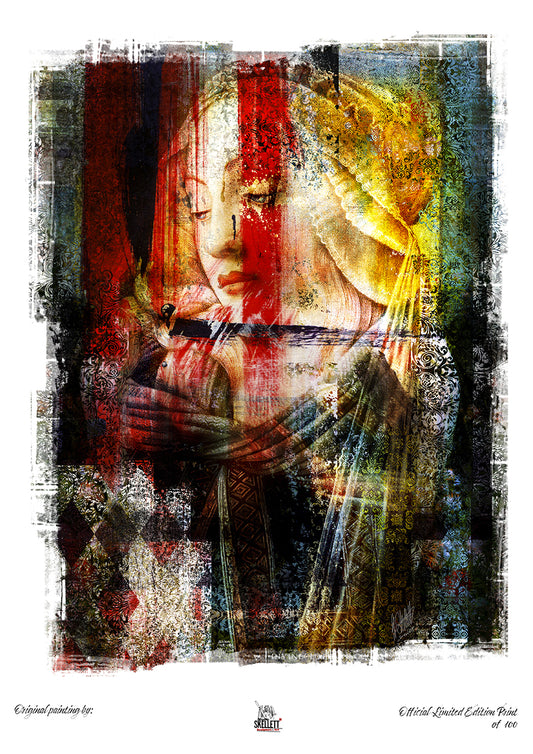 Divine IV - 13 x 19" Art Print by Liam Wolfe - Studio Skellett