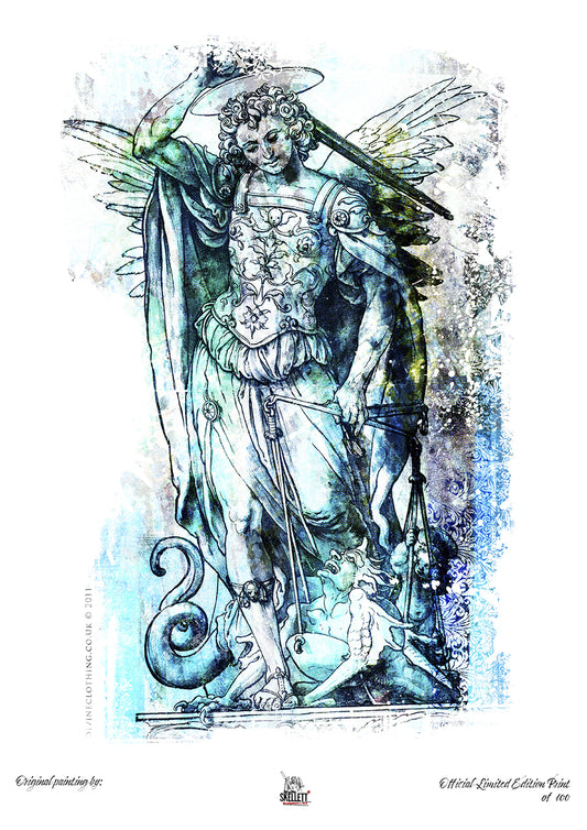 Divine V - 13 x 19" Art Print by Liam Wolfe - Studio Skellett