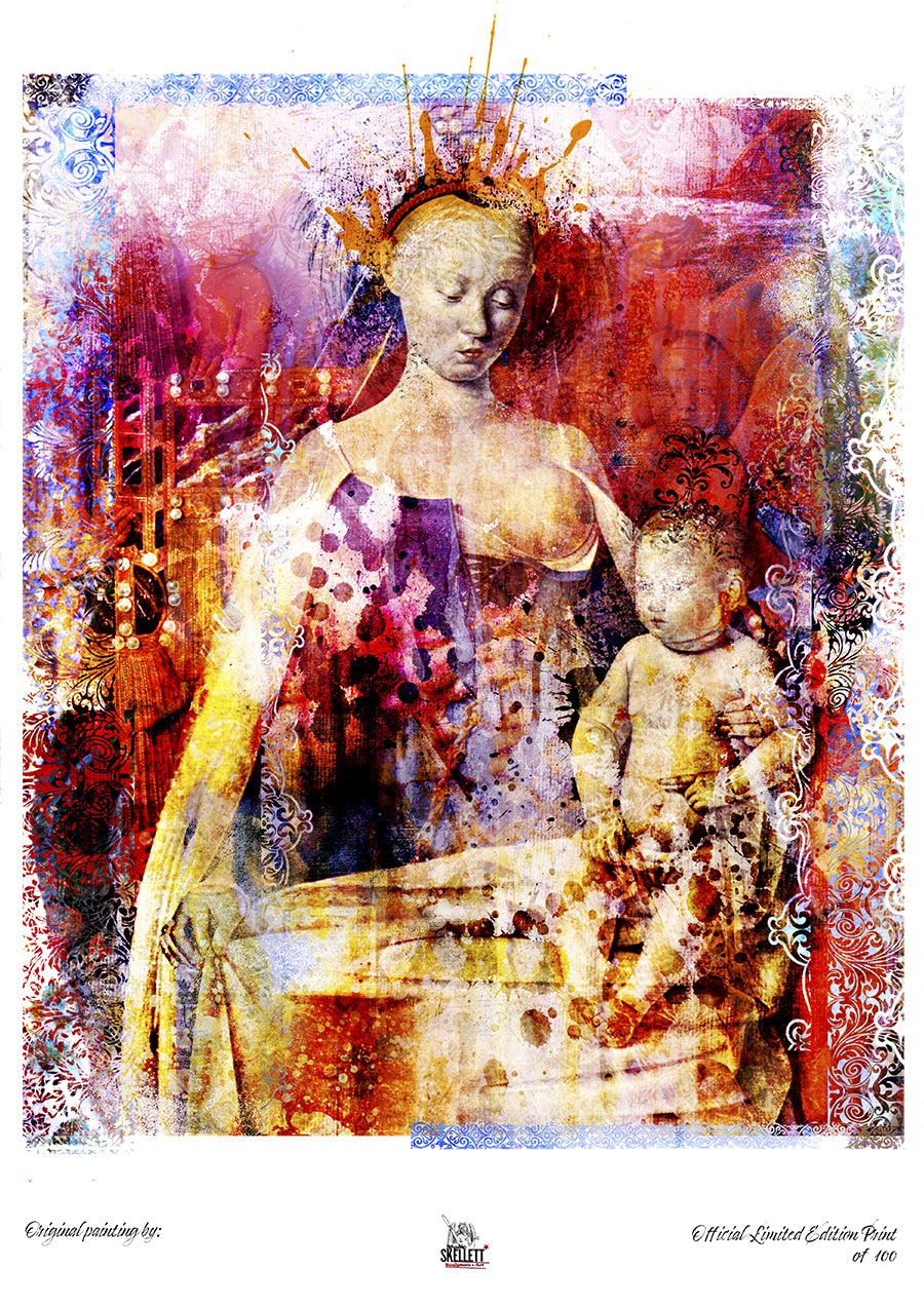 Divine VII - 13 x 19" Art Print by Liam Wolfe - Studio Skellett