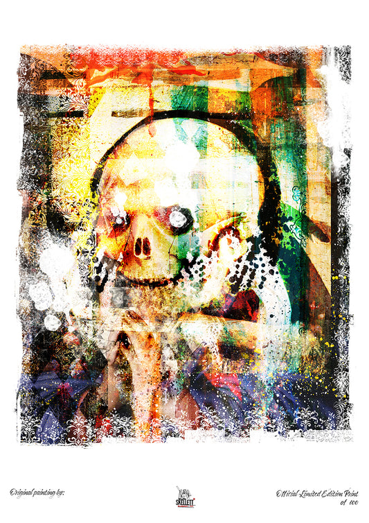 Divine VIIII - 13 x 19" Art Print by Liam Wolfe - Studio Skellett