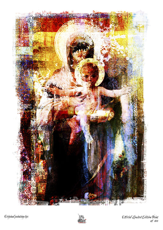Divine XI - 13 x 19" Art Print by Liam Wolfe - Studio Skellett