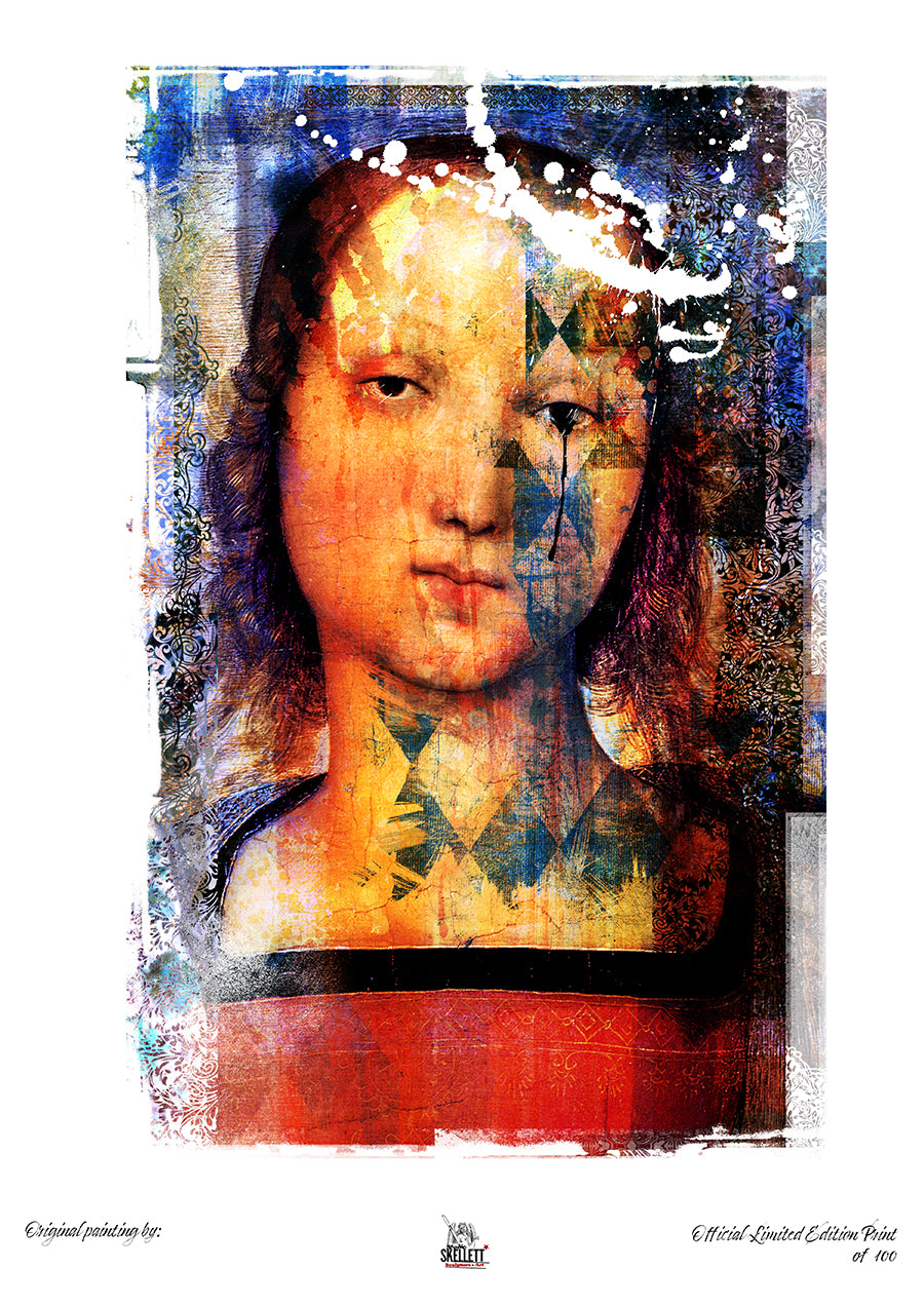 Divine XV - 13 x 19" Art Print by Liam Wolfe - Studio Skellett