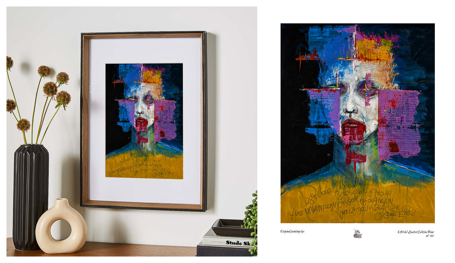 Googleyes - Archive Print by Paul Skellett