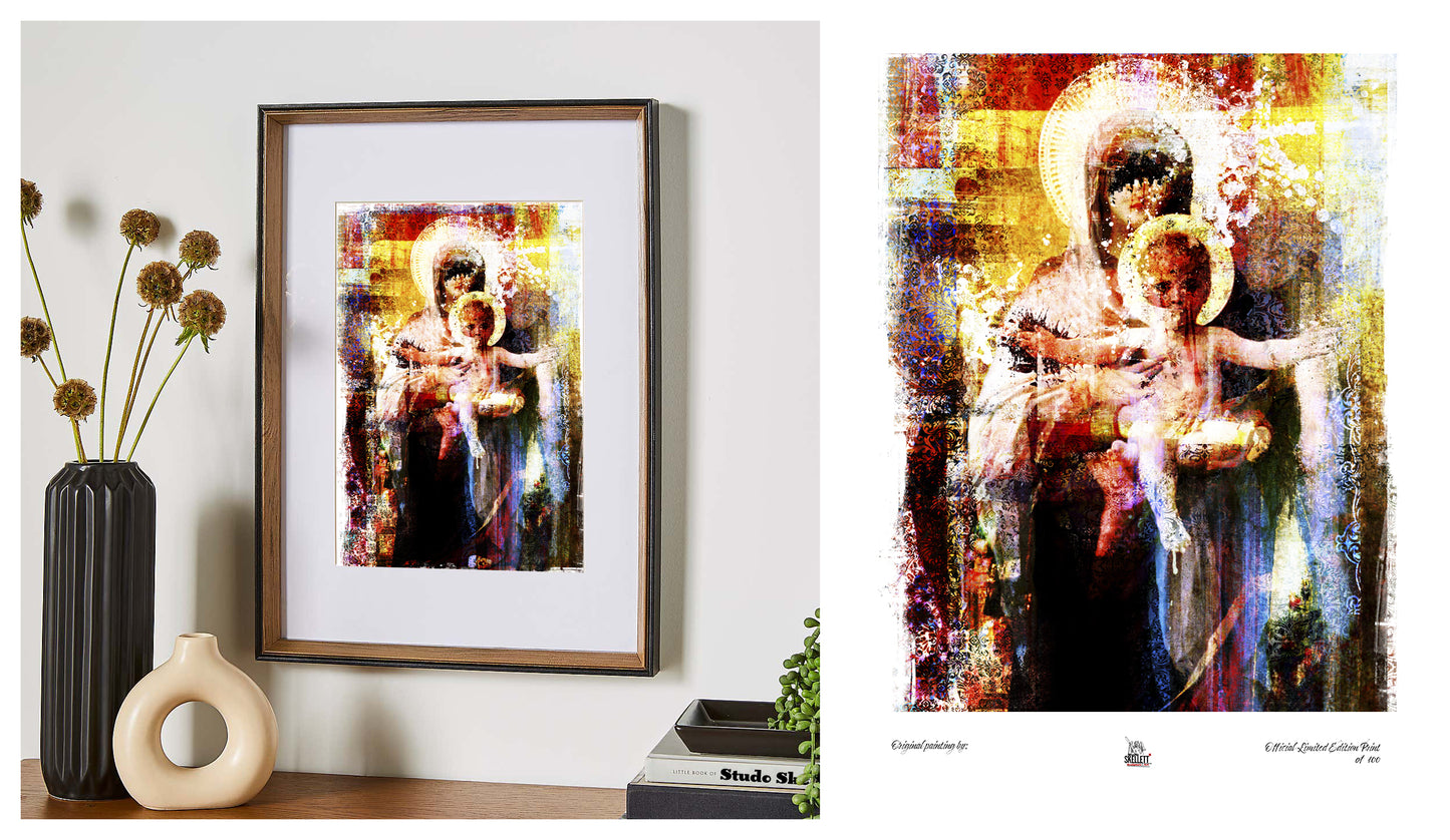 Divine XI - 13 x 19" Art Print by Liam Wolfe - Studio Skellett