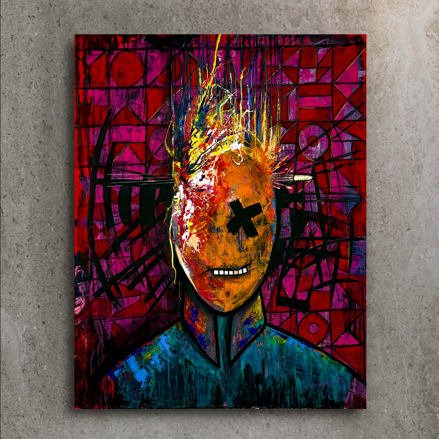 Punx - Losing his mind by Paul Skellett