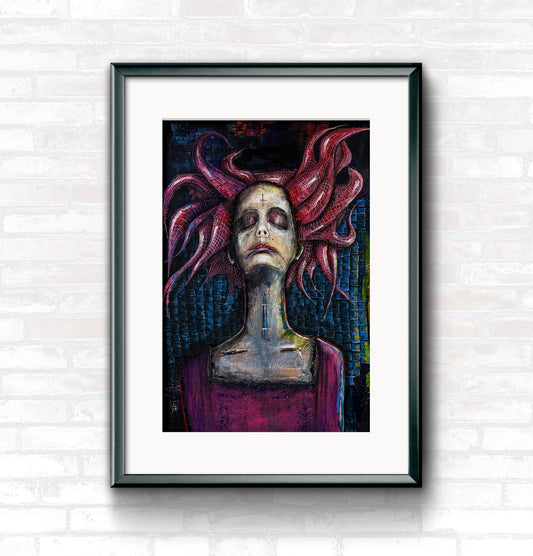 She'll rise above them all - Archive Print by Paul Skellett